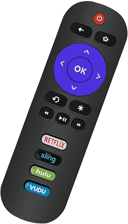 Replacement for RCA Roku TV Remote Control, Compatible with All RCA Roku Smart TVs