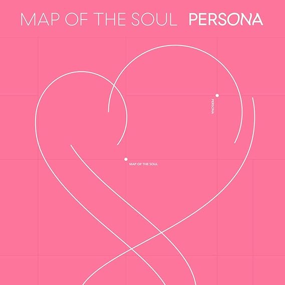 BTS Map of The Soul : Persona [Ver. 04] - Pack of CD, Photobook, Photocard, Folded Poster with Pre Order Benefit, Extra Decorative Sticker Set, Photocard Set