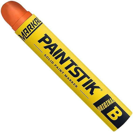 B Paintstik Solid Paint Marker,White,12 per Dozen