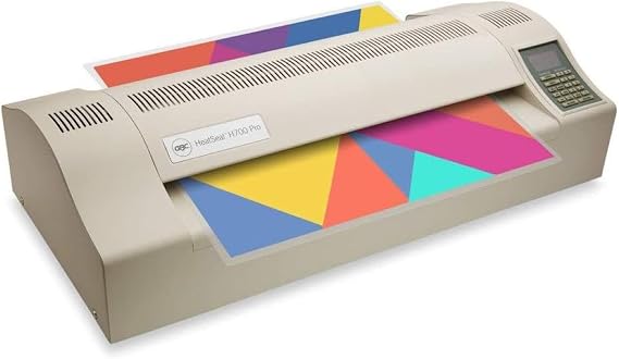 GBC Professional Laminator, Thermal Pouch, 18" Max Width, 1.5 - 10 Mil, HeatSeal H700 Pro (1700500)
