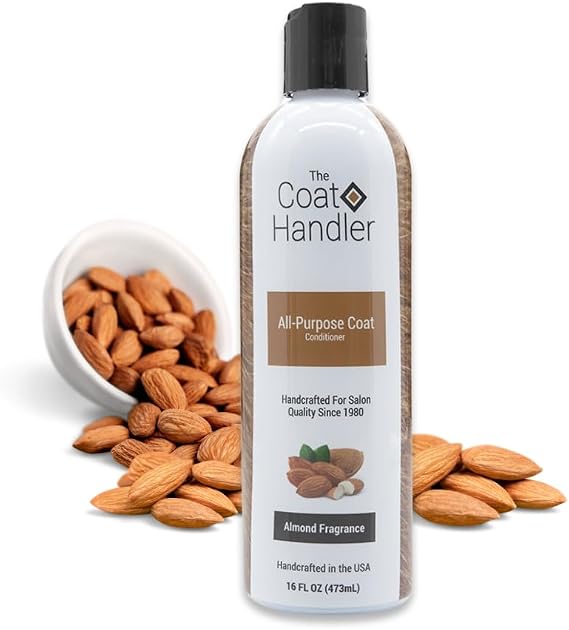 The Coat Handler All Purpose Dog Conditioner, Leave in or Rinse, 16 oz