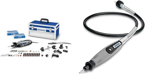 Dremel High Performance Rotary Tool Kit with Flex Shaft Attachment