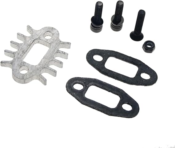 Exhaust Pipe/Tuned Pipe Gasket Set for Zenoah CY 23cc~36cc Engine | for 1/5 Hpi Rofun Rovan Km Baja Losi 5ive T Goped Redcat Rcmk Mcd Fg Rc Car Parts