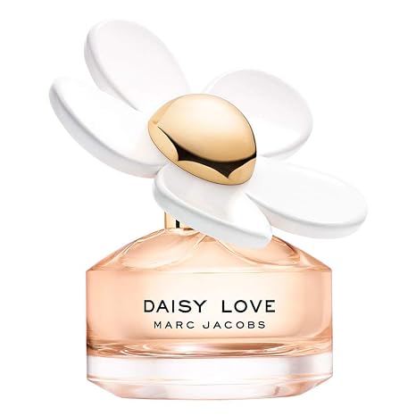 Marc Jacobs Daisy Love Eau de Toilette Sweet Floral Women's Perfume With Notes of Crystallized Cloudberries, Daisy Petals & Driftwoods