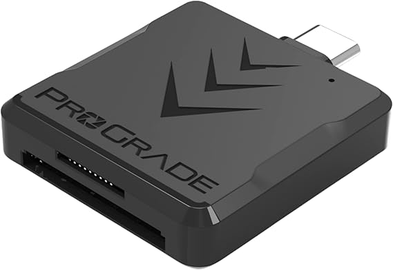 ProGrade Digital SDXC and microSDXC Dual-Slot Mobile Card Reader USB-C 3.2 Gen 2 (PGM0.5)