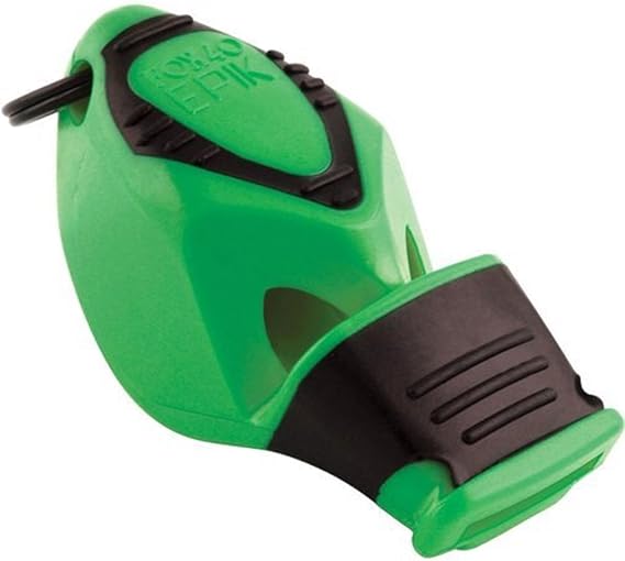 Fox 40 Epik CMG Pealess Safety Whistle 115 dB Green 8802-1408