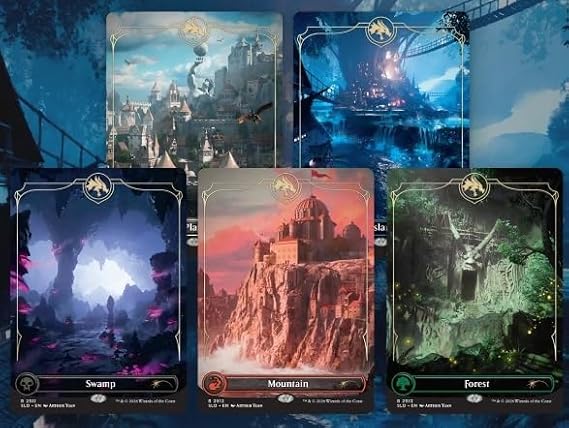 MTG Secret Lair x Dungeons & Dragons: Lands of the Forgotten Realms (Non-Foil Edition)