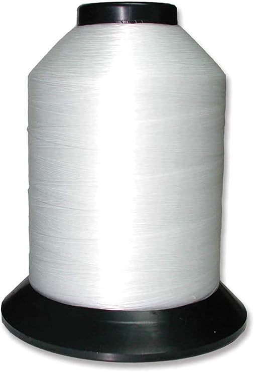 Nymo Nylon Seed Bead Thread Size D White Bulk Cone 2505 Yards