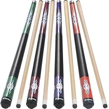Kmise Pool Cue Stick Set,4 Colors Canadian Maple Cue,Pool Sticks for Adults,Tacos de Billar 18 19 20 21oz for Beginner