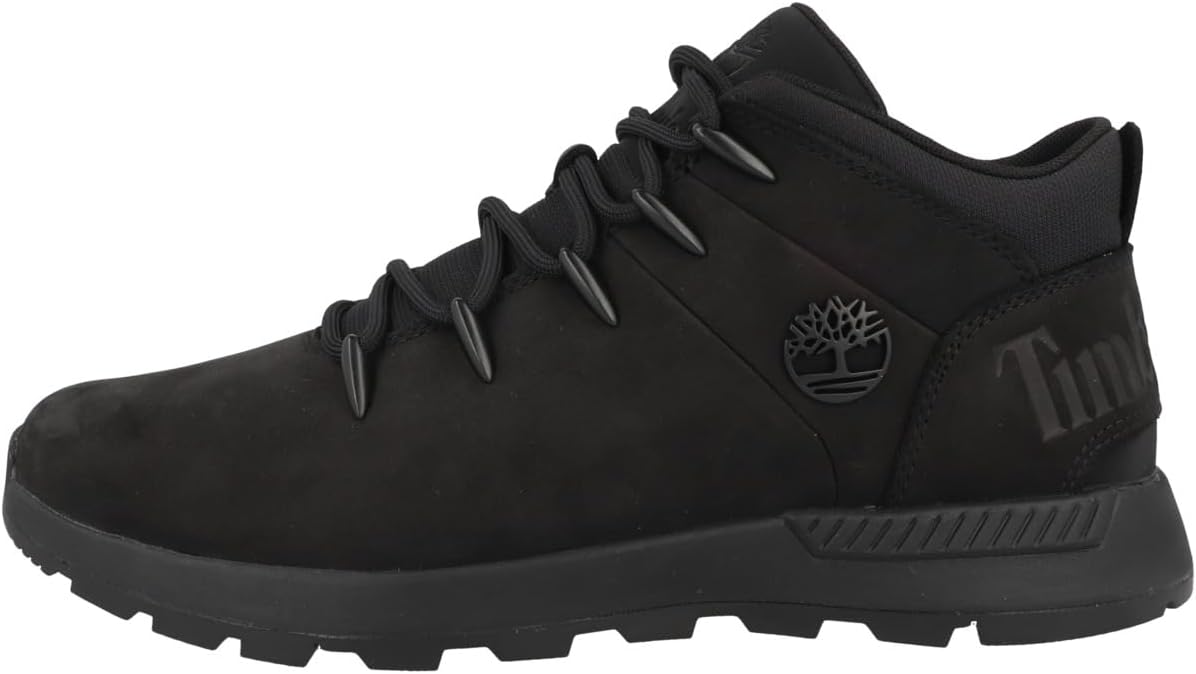Timberland Euro Sprint Trekker Ankle Boots/Boots Men Black Mid Boots Shoes