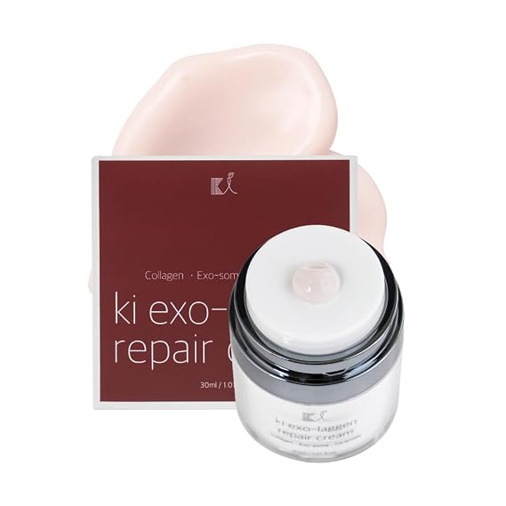 ki exo-laggen repair cream 30ml / 1.01 fl.oz High Collagen + Exosome Infusion | Korean Anti-Aging Face Cream for Radiance, Firmness & Glow