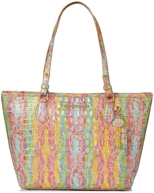 BRAHMIN Melbourne Medium Asher Tote Saltwater Taffy One Size