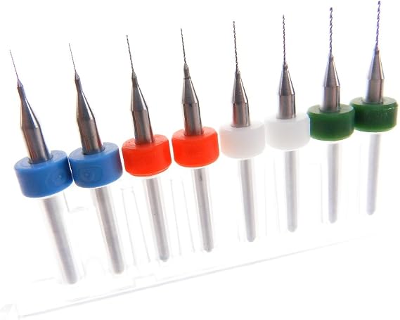 3D Printer Clogged Nozzle Extruder Kit .2mm .3mm .4mm .5mm bits (2each) for MK7 MK8 Makerbot RepRap Felix 3.0 3.1 More.. Universal Nozzle Cleaner 1.75mm Filament ABS PLA