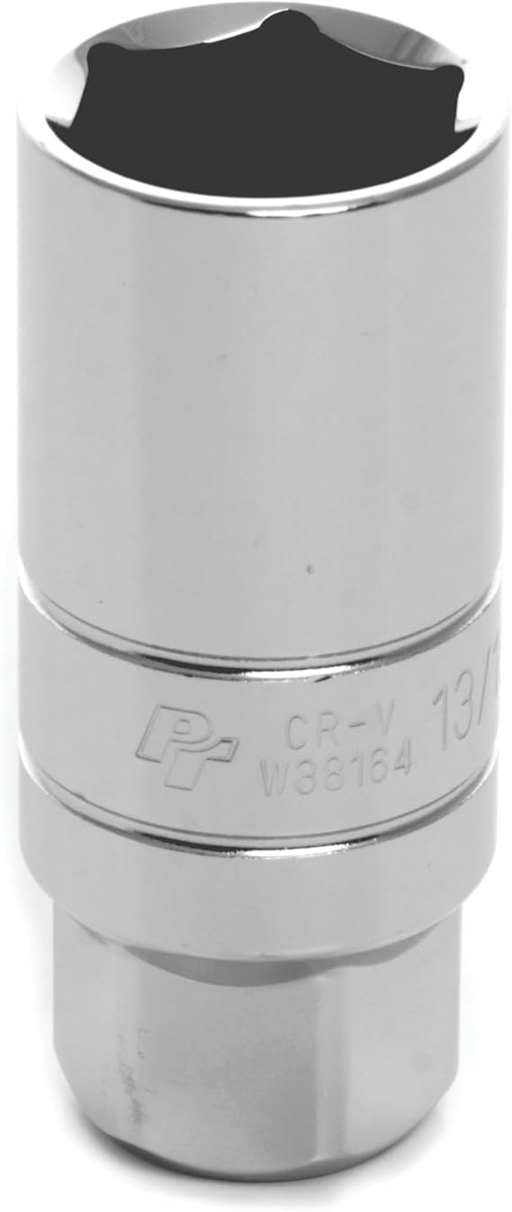 Performance Tool W38164 3/8 in. Drive 13/16 in. Spark Plug Socket