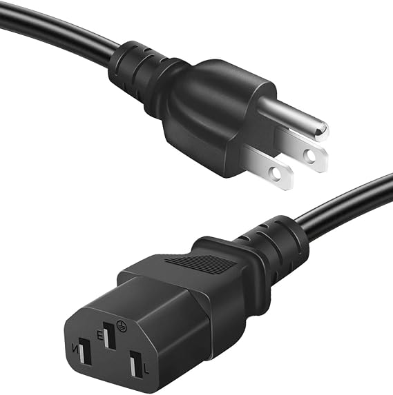 3 Prong AC Power Cord for Instant Pot Pressure Cooker 6 Ft Replacement