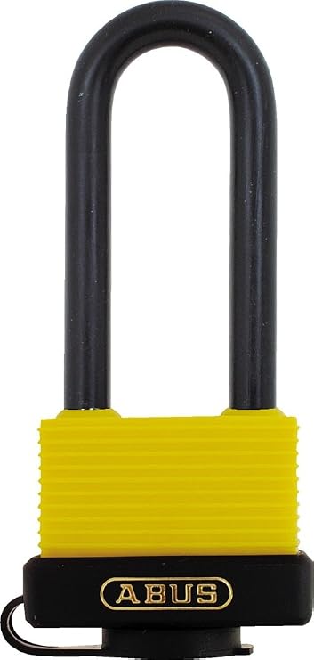 ABUS 70/45HB63 Weatherproof Lock with 2 Keys for Outdoor, Storage