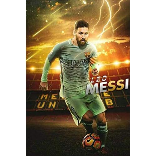 Leo Messi Notebook: Journal to write for Barcelona and Lionel Messi fans, Lined Notebook  Journal Gift, 110 Pages, 6x9, Soft Cover, Matte Finish Paperback – January 7, 2020