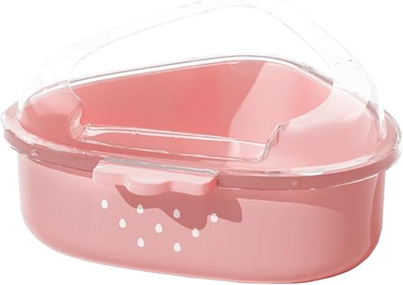 Hamster Litter Box Pet Bathtub, Small Animal Litter, Toilet, Grooming