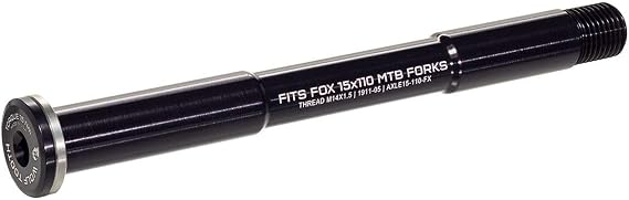 Wolf Tooth Components Wolf Axle for Fox Suspension Forks Black, 15X110mm, Boost