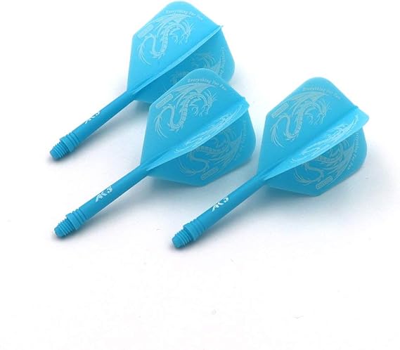 CUESOUL ROST Integrated Dart Shaft and Flights,big wing shape,Set of 3