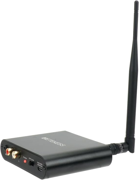 Retekess TA003 Silent Disco System, Silent Disco Transmitter, 3 Channels,Plug and Play, 300m Range for House Party, Fitness and School (1 Transmitter)