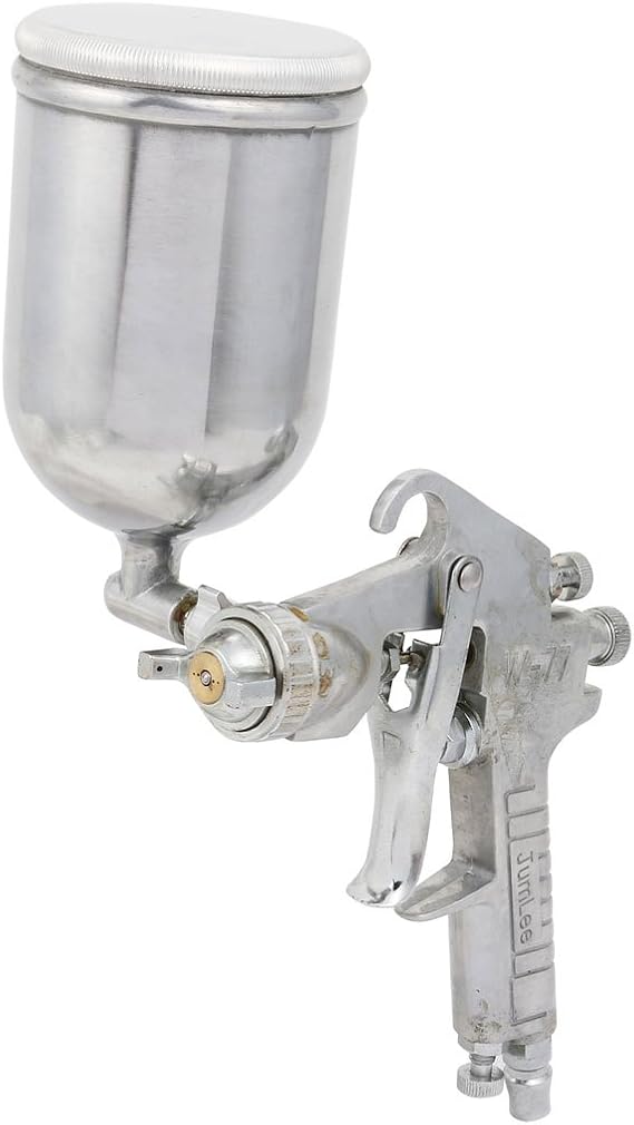 Aexit W-77 Spray g-u-n + PC400G 400Cc Cup Sprayer Set Paint Tool Silver Tone (8fac4956de76a688b2145b1239f1c5cf)