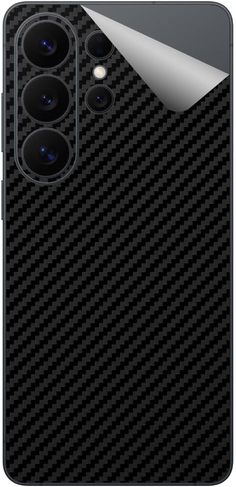 PDA工房 スキンシール Galaxy S26 Ultra 対応 カーボン調・ブラック