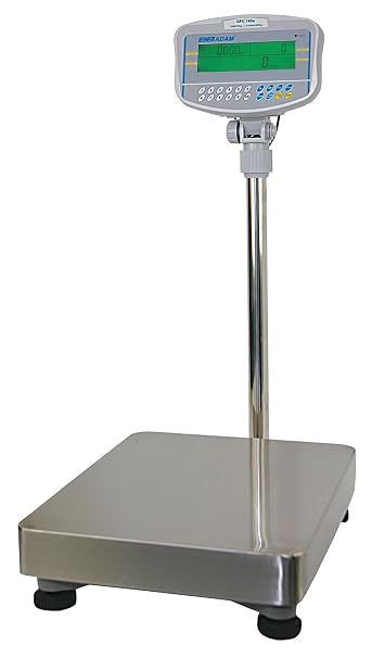 Adam Equipment GFC 165a GFC Floor Counting Scale, 165lb/75kg Capacity, 0.01lb/5g Readability