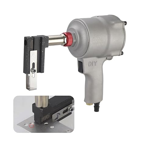 Pneumatic Metal Hole Punch Tool,3mm Air Hole Puncher,Air Impact Drilling Machine,Hole Punching Tool Metal Driller