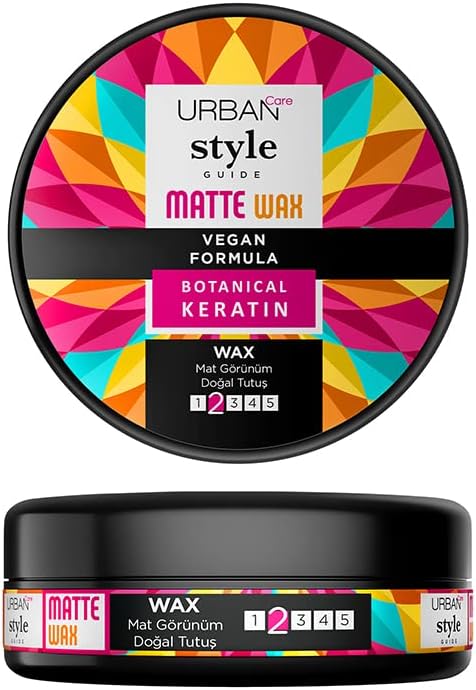 URBAN Care Style Guide Doğal ve Mat Görünüm Sağlayan Esnek Tutuşlu Wax 100 ml- Vegan