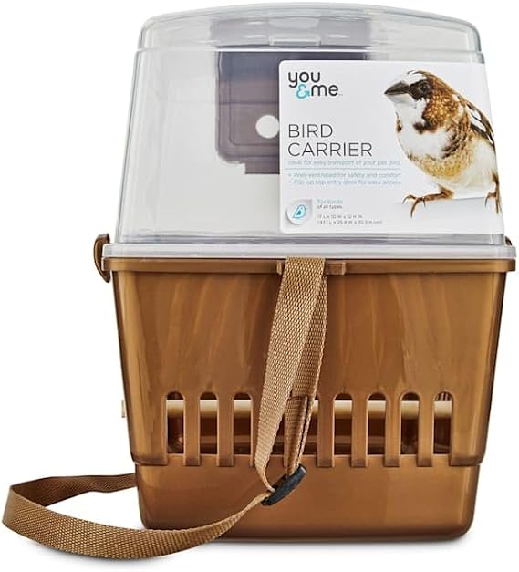You & Me by Petco Bird Carrier 15" L x 8.5" W x 12" H