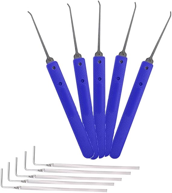 Beginner Lock Pick Practice Set, Transparent Lock With Lockpick Tool, Cheap Picking Kit (D KIT)