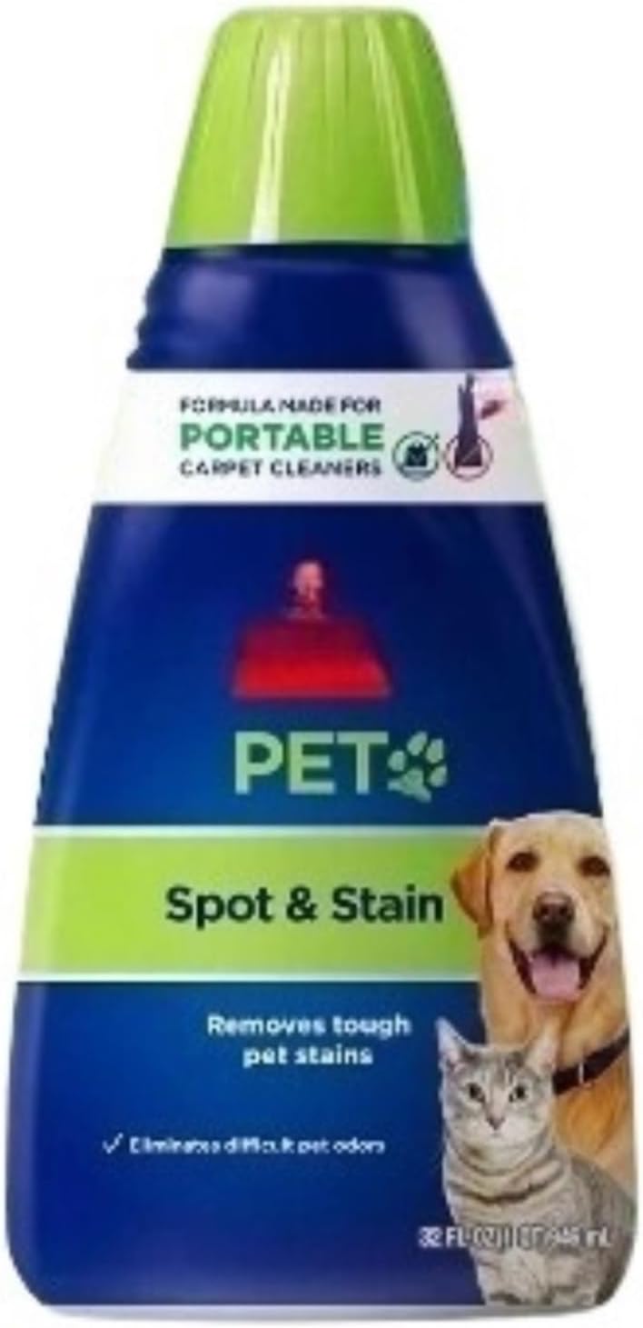 Floor Cleaner (946 ml) Compatible with Bissell Multi-Purpose Hard Floors and Carpets - Pet Safe Formula