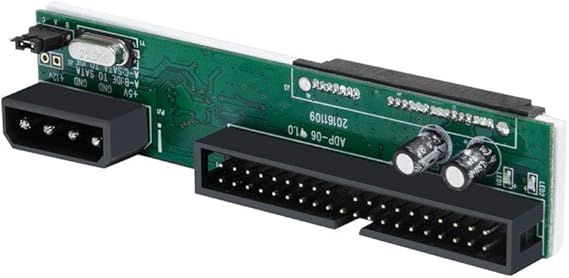 Kingwin SSD SATA to IDE Bridge Board Adapter Convert Serial ATA Devices to IDE, Supports 2.5 & 3.5 HDD/SSD, Compatible with SATA I/II/III Hard Drives, Easy Plug & Play Installation