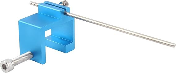 Motorcycle Chain Alignment Tool,Aluminium Chain Adjusting Tool For ATV Sprocket Sport Dirt Bike Motor Scooter Repair Parts-Blue