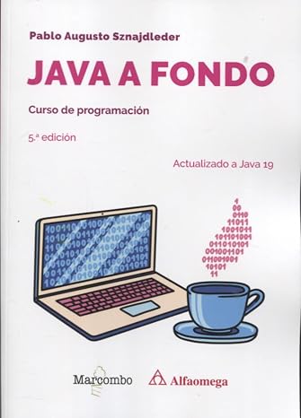 Java a fondo. Curso de programacion 5.a edicion
