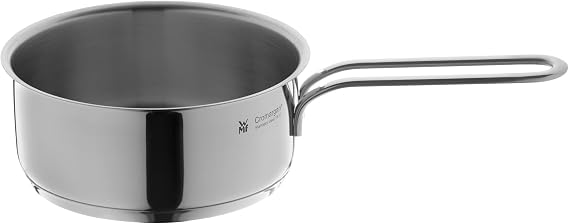 WMF Mini Saucepan 14 cm Small without Lid Small Pot Induction Casserole 0.9 L Cromargan Stainless Steel Stackable for Small Portions Single Household