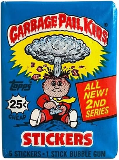 1985 Topps Garbage Pail Kids Original 2nd Series 2 OS2 Card Wax Pack GPK Sealed