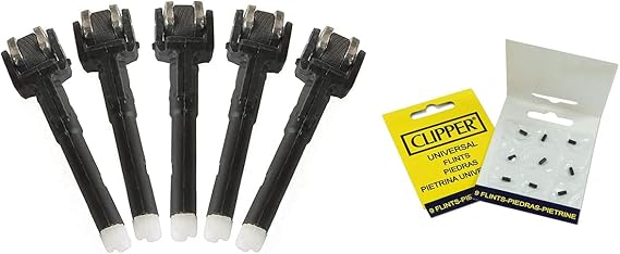 Clipper ReLife Set 3: 5 x Flints + 9 Clipper Flints