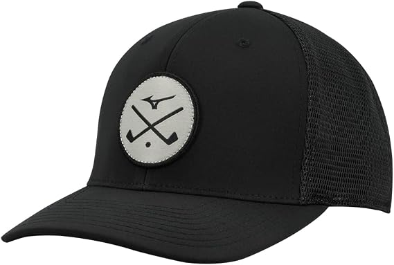 Mizuno Unisex Crossed Clubs Meshback Golf Hat