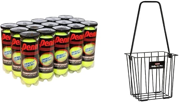 Penn Championship Tennis Balls - Extra Duty Felt Pressurized Tennis Balls