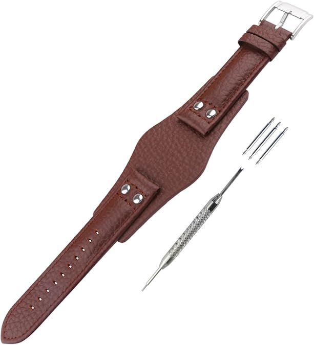 Leather Watch Band Compatible for Fossil 22mm CH2564 CH2565 CH2573 CH2574 CH2587 CH2592 Strap Replacement for men and women wirst watchband,