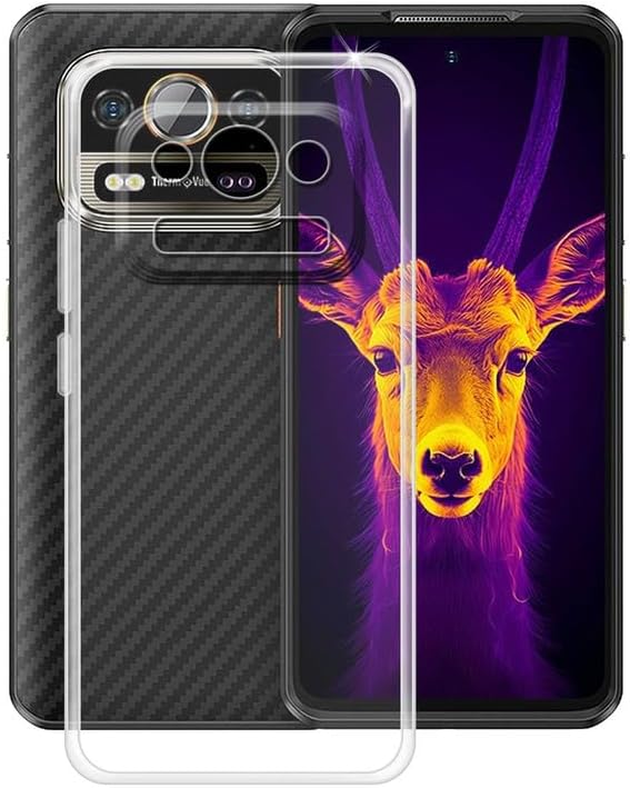 Phone Case for Ulefone Armor 25T Pro (6.78"), Clear Shockproof Soft Silicone Cover [Ultra-Thin ] [Anti-Yellowing] Flexible TPU Bumper Shell for Ulefone Armor 25T Pro - Transparent