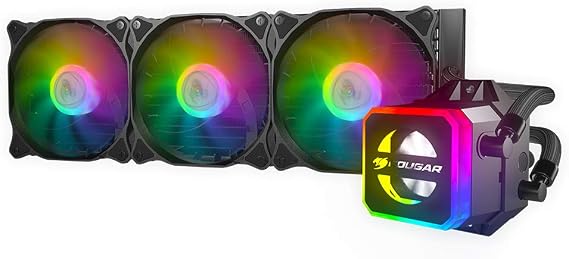 Cougar Helor CPU Liquid Cooling with Addressable RGB, Core Box v2 and a Remote Controller (360)