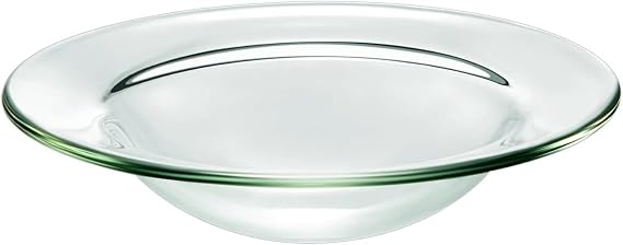 DGQ 4.5" Replacement Oil Warmer Dish Wax Melt Warmer Liner Dish Round Glass Dish Candle Wamer Bowl Plate Wax Tray for Scented Wax Aroma Therapy Lamp Electric Lamps Tart Warmers Wax Melter Wax Burner