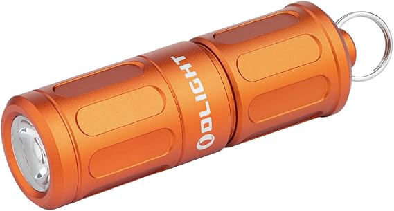 OLIGHT i1R 2 Pro EDC Keychain Torch LED Flashlight, Capsule Orange