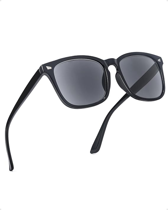 IGnaef Reading Sunglasses for Women Men, Full Lens readers Sunglasses UV400 Protection IF8082