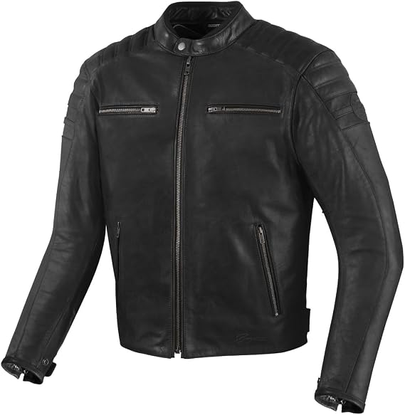Bogotto B-Nimble Motorrad Lederjacke schwarz 58