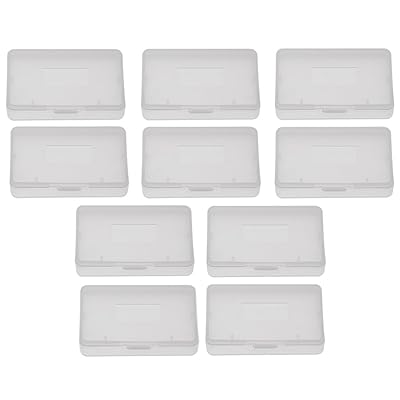 10pcs Transparent Anti Dust Cover Cartridge Game Case Box for