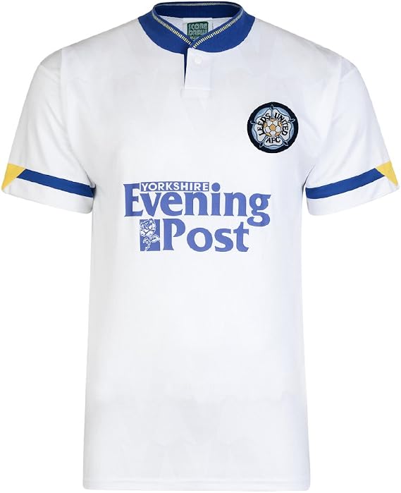 Score Draw Leeds United 1992 Retro Football Shirt